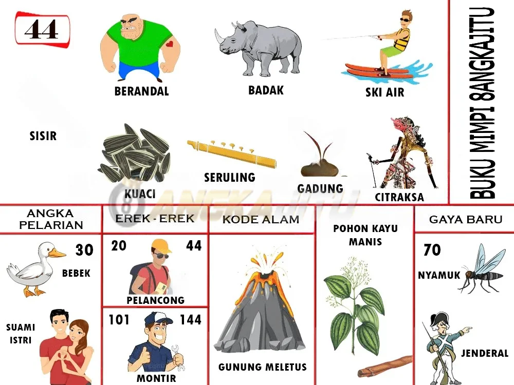 buku mimpi erek erek togel 44